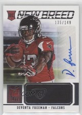 2014 Panini Elite New Breed Materials Signatures /149 Devonta Freeman Auto a7t