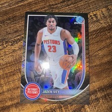 2025-26 Bowman Basketball  - Jaden Ivey BCV-159 Reptillian Chrome Refractor