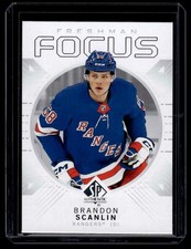 2024-25 Upper Deck SP Authentic Freshman Focus Brandon Scanlin. #FF-14