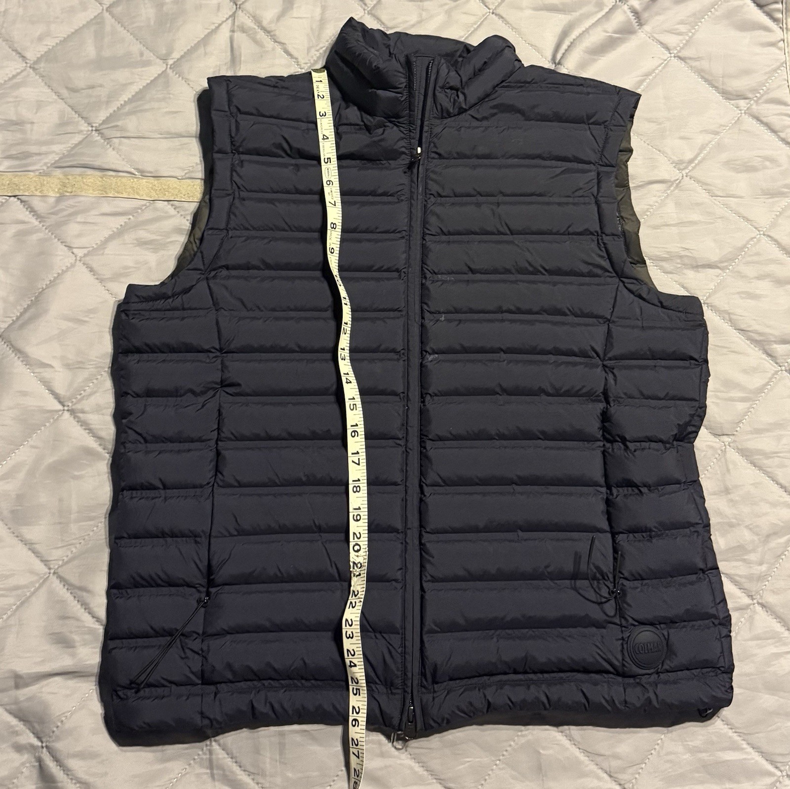 Colmar Solid Windbreaker Puffer Vest Size 54 (44)… - image 3
