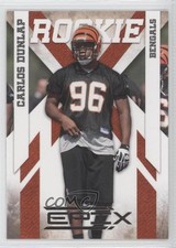 2010 Panini Epix Rookie Carlos Dunlap #113 0b5