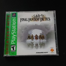 Final Fantasy Tactics (Sony PlayStation 1, 1998) Complete CIB - Tested