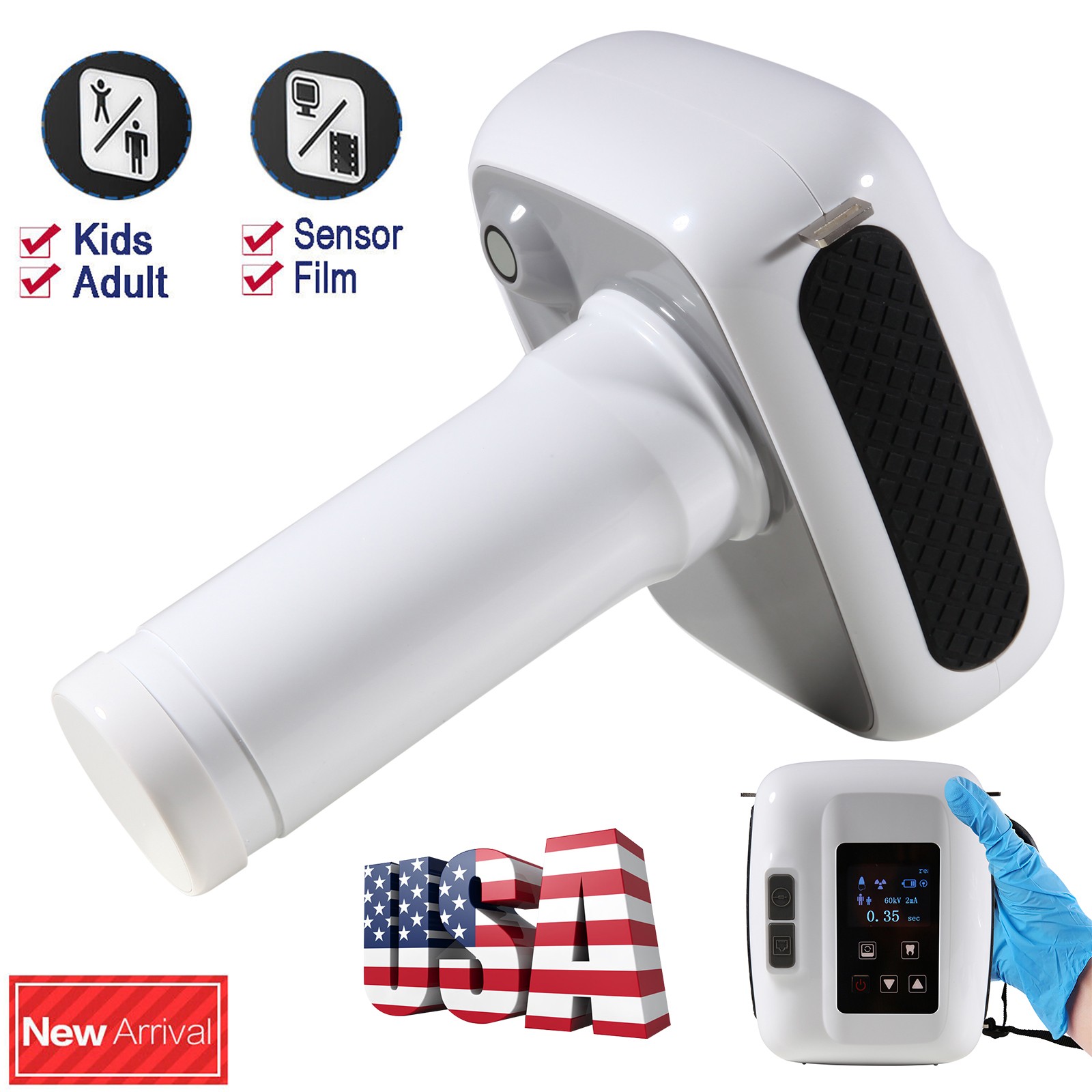 Dental Portable Imaging System X Machine Unit Ray No Shield/Sensor