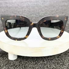 RAG  BONE Sunglasses RNB1002 Havana Green Gray Lens 52-23-140 Oversized Chunky