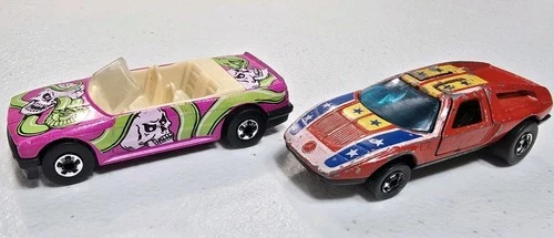 Hot Wheels Blackwall Mercedes-Benz C-111 & Convertible Lot Of 2 Vintage