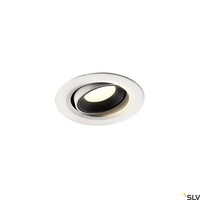 Led Einbauleuchten 1X7W 720LM IP20 4000K Weiß Schwarz Modern