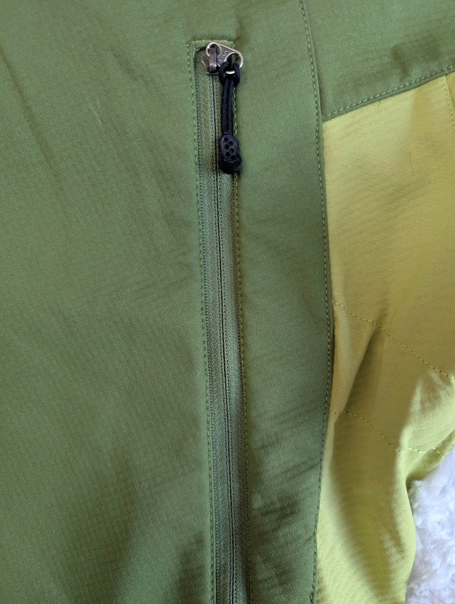 Patagonia Guide Jacket Mens M Green Hooded Lightweight Hiking