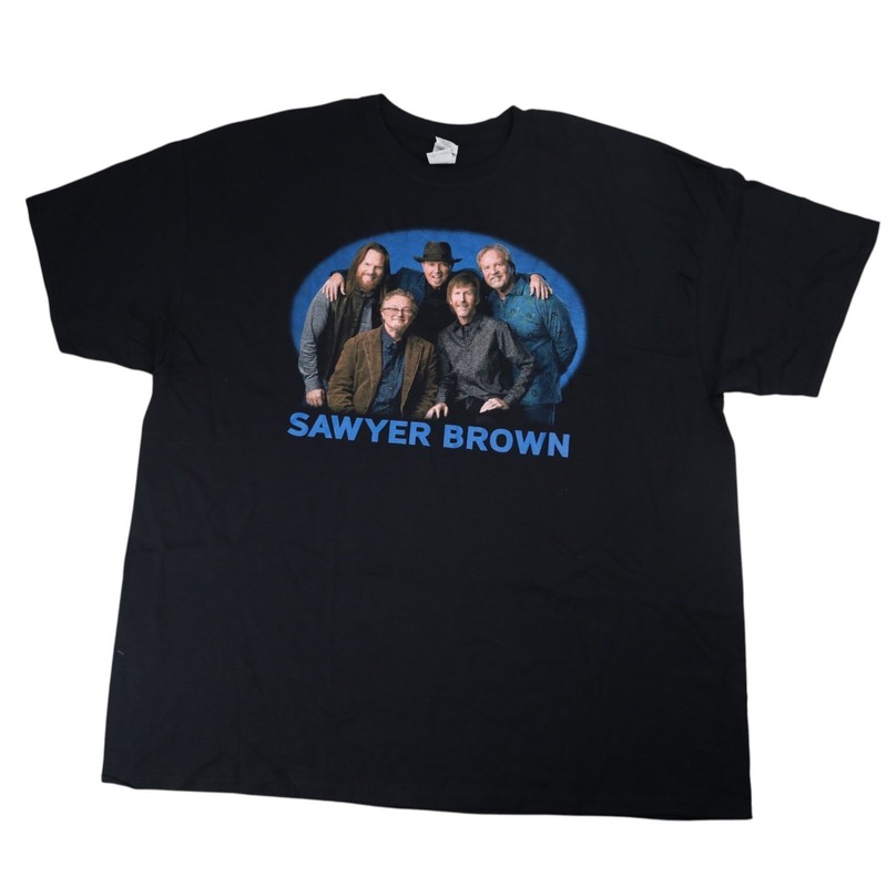 Sawyer Brown Mens XXL 2018 Tour T Shirt Black