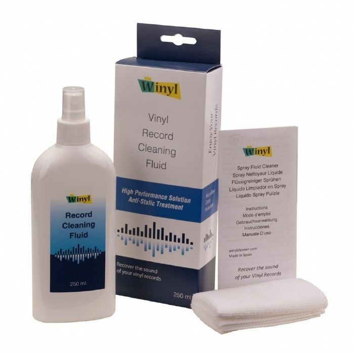 Winyl Vinyl Record Cleaning Fluid Spray (250ml)