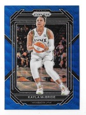 2023 PRIZM WNBA BASKETBALL #103 KAYLA McBRIDE BLUE WAVE PRIZM PARALLEL,LYNX