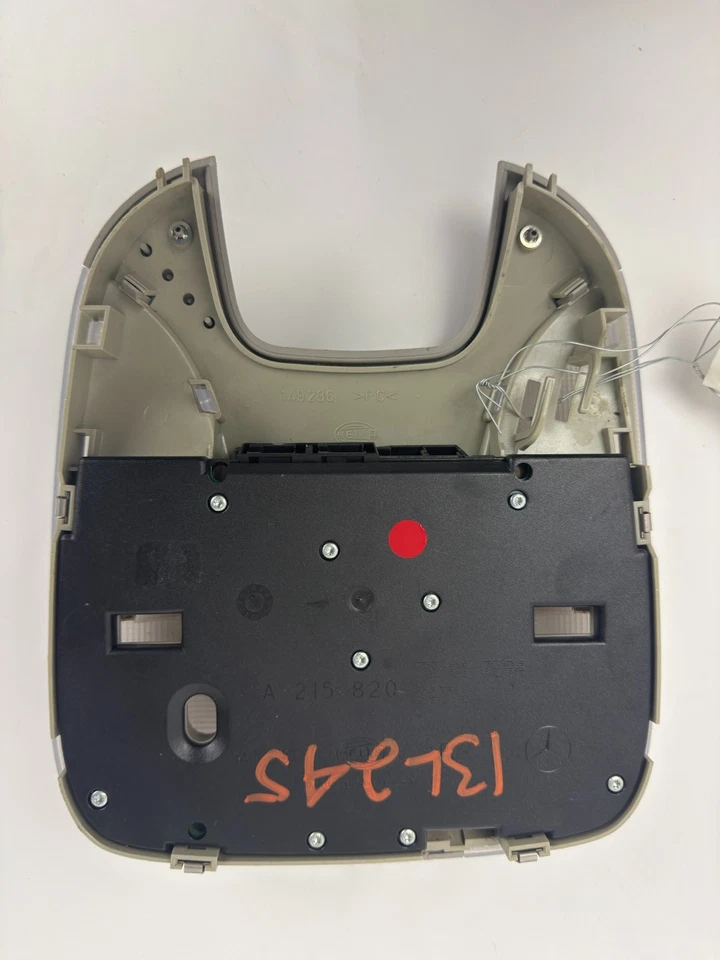 Mercedes S430 S500 S55 AMG 2000-2006 consola superior domo conjunto de luces OEM Foto 3 de 4