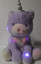 FAO Schwarz Glow Brights Toy Plush LED with Sound - 15" Kittycorn
