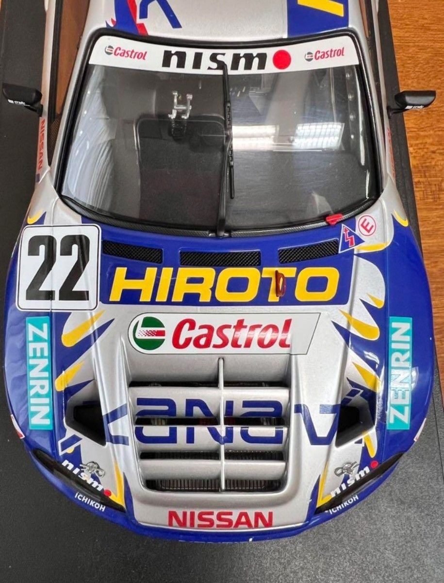 AUTOART 1/18 2001 XANAVI HIROTO Skyline GTR R34 JGTC #22 With Box