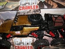 Cliff Crawler 6 Wheel Off Road RC Car gold 1:10 Kids Terrain Remote Control Toy
