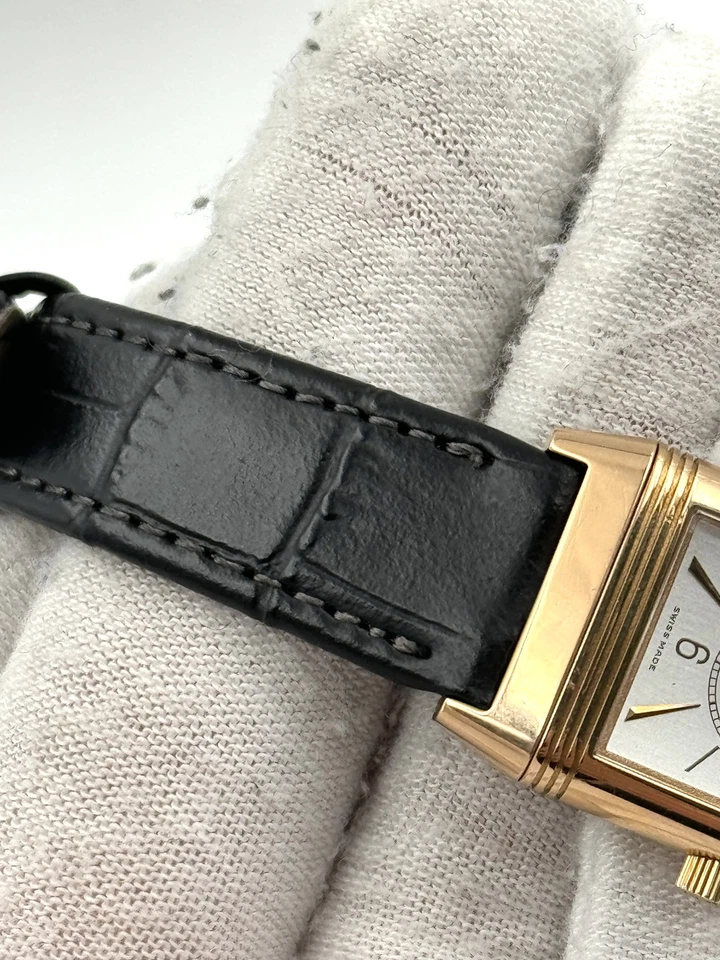 Jaeger-LeCoultre Reverso esfera plateada oro rosa 260,2,86 Foto 4 de 4