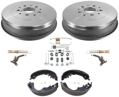 High Performance Carbon Rear Brake Drums Brake Shoes For Toyota Sienna 2004-10