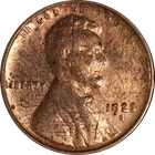 1923-S Lincoln Cent - Planchet Defect