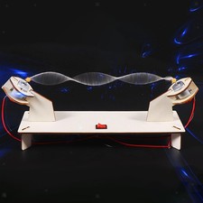 Standing Waves Science Kits Teaching Tool Children DIY Crafts Wood Hand