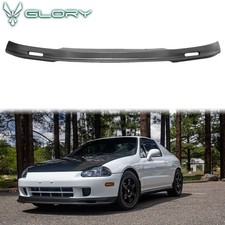 Fits 93-97 Honda Civic Del Sol Mugen Style Pp Front Bumper Lip Spoiler Unpainted