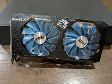 HIS Radeon RX 580 IceQ X2 OC 8GB GDDR5 Graphics Card RX-CYBER8 VN.0 GPU