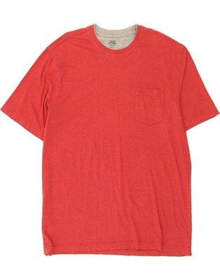 IZOD Herren Salzwasser T-Shirt Oberteil XL rot Baumwolle TY01