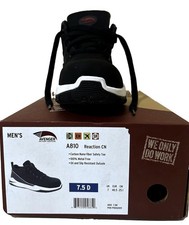 Avenger A810 Reaction CN Safety Work Shoes Men  s 7.5 Black/White
