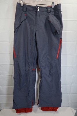 Burton Men s Size Large 32X31 Gore-Tex Ski / Snowboard Pants Gray (READ FLAW)