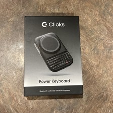 NEW Clicks Power Keyboard - MagSafe Qi2 Wireless Bluetooth Onyx