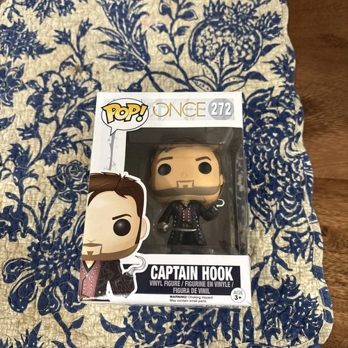 Once Upon A Time Funko Pop! Captain Hook Vinyl Figure #272 WITH ORIGINAL BOX