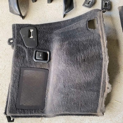 BMW 3 Series E46 Touring Trunk Black Trim Set 8208380 | eBay