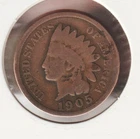 US Rare Old West 1905 Indian Head Penny Coin American Collection Shield Cent USA