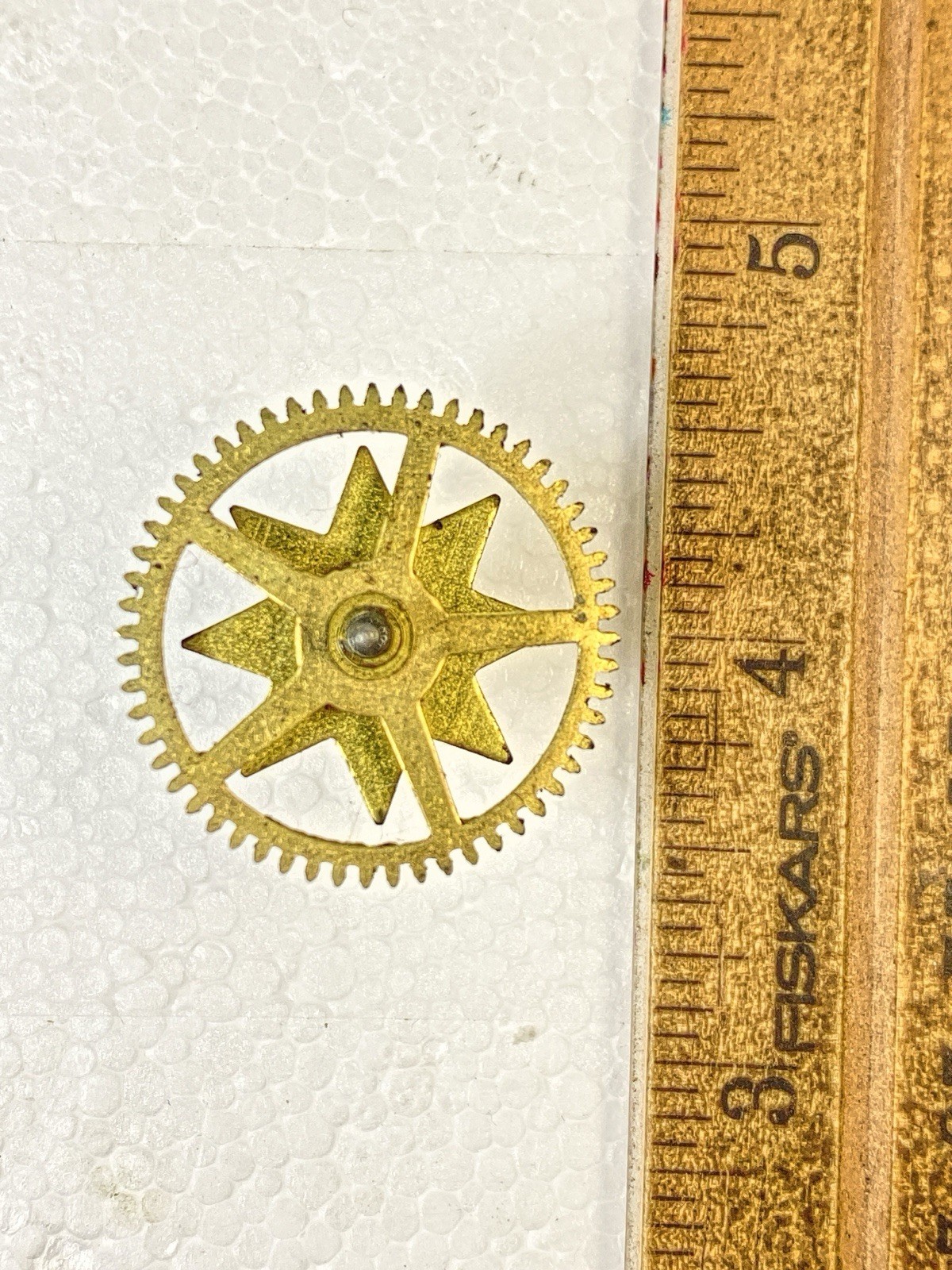 Herschede Clock Movement Strike Side 3rd Wheel (See Pics To ID Mvmt)  (KD2681)
