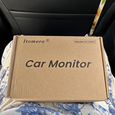 Itomoro ACZ403 Rear View Car Monitor (No Camera Kit) Universal Fit