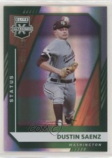 2021 Panini Elite Extra Edition Status Green /499 Dustin Saenz #112 0nr3