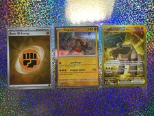Pokemon TCG: Paldea Evolved Secret Raro 275/193 Ting-Lu ex; Holo 109/182 Ting-Lu
