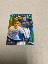 2025 Topps Chrome Minnesota Twins Rookie Brooks Lee Fortune 15 Insert Card