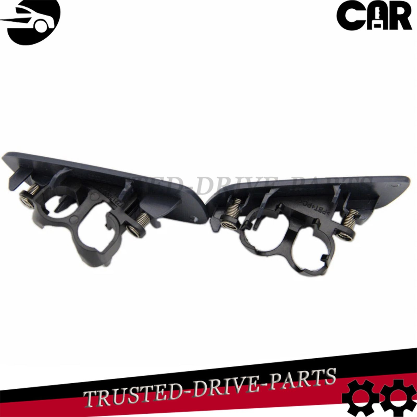 2PCS Headlight Washer Cover LH+RH Fits Rolls-Royce Ghost 61677244959 61677244960