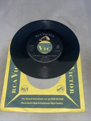 Skeeter Davis How Much Can A Lonely Heart Stand/He Says The Same Things Me 45rpm