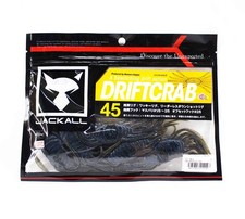 Jackall Soft Bait Drift Crab 45x145mm Dark Green Pumpkin Blue Flake (2297)