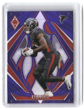 Kyle Pitts 2024 Panini Phoenix Purple