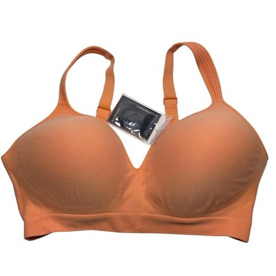 Underoutfit Comfort Shaping Lift Neckline Bra Orange XL #460 NWT