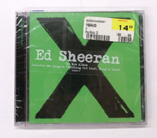 X by Ed Sheeran Music CD New And Sealed In Case  2014