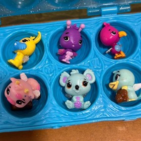 Hatchimals CollEGGtibles Figures with Egg Carton Carrier Toy Set Lot