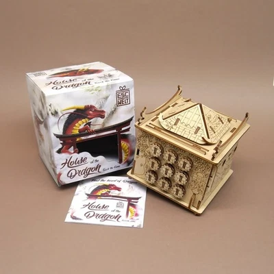 ESCAPE WELT HOUSE OF DRAGON - schwierige Cluebox mit tollen Rätseln
