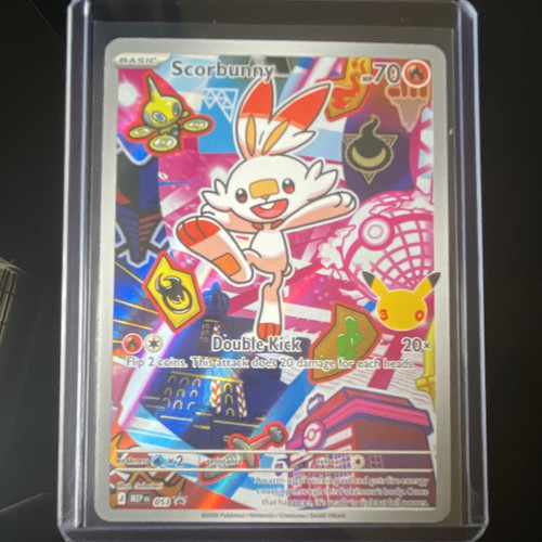 Scorbunny Pokemon TCG Mega Evolutions Promo Holo 2026 Basic 70 HP English Card