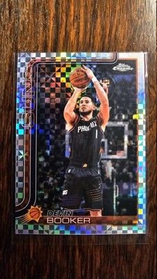 2025-26 Topps Chrome Update Devin Booker #26 Phoenix Suns X-Fractor