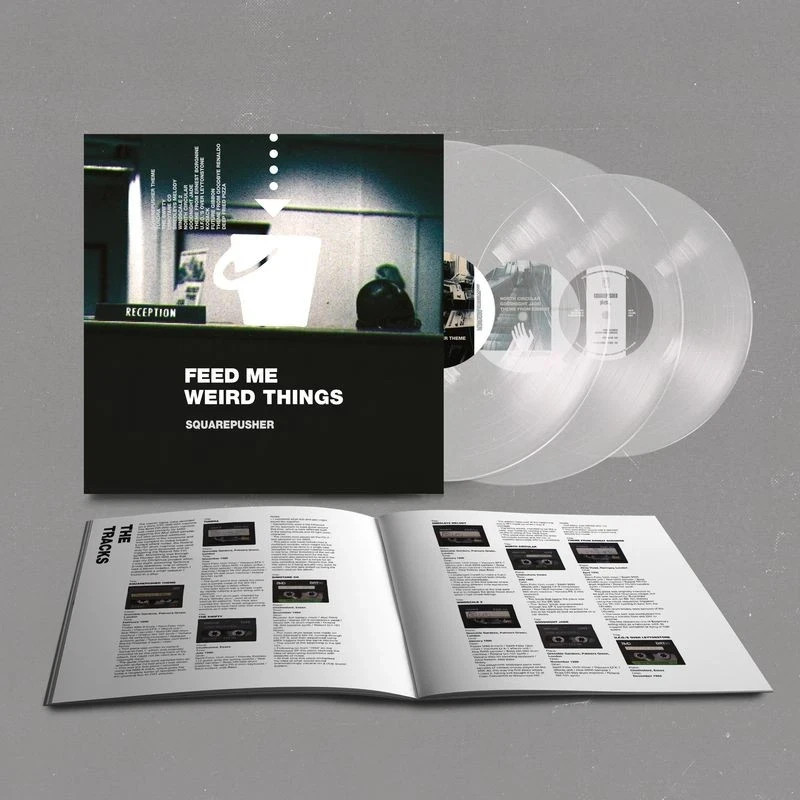 Squarepusher - Feed Me Weird Things 25th Anniversary Clear Coloured 2 x LP + 10""