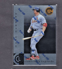 1998 PINNACLE CERTIFIED LEGENDS BANKRUPTCY #143 MARK McGWIRE w/PEEL NEVER SEEN