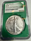 1986 American Silver Eagle NGC MS-69 OG of the ASE