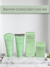 Global Beauty Care Blemish Control 4Pc Set Clean, Scrub, Moisturize, Spot Treat